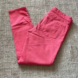 GAP Pink Skinny Pants, Premium Super Skinny, Pink Skinny Pants, Soft, Size 4
